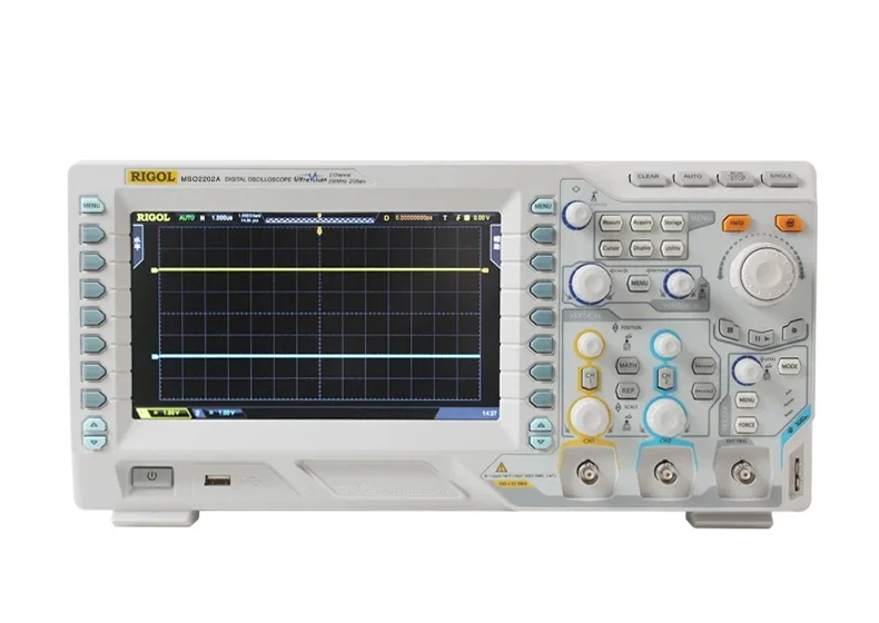 

RIGOL MSO2202A 200MHz Mixed Signal Oscilloscope 2 Analog Channels 200MHz Bandwidth