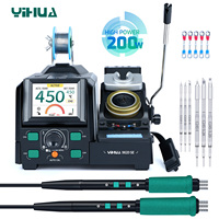 YIHUA 982D SE Precision Soldering Station C245 C210 Soldering Iron High Power 200W Fast Heating Repair Welding Tool For SMD BAG