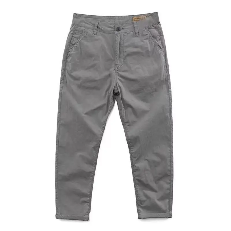 Korean Reviews Many Pants 2000s Clothing Quality Casual Khaki Brand Clothing Men Designer Clothes Work Man Tactical Men's Pants
