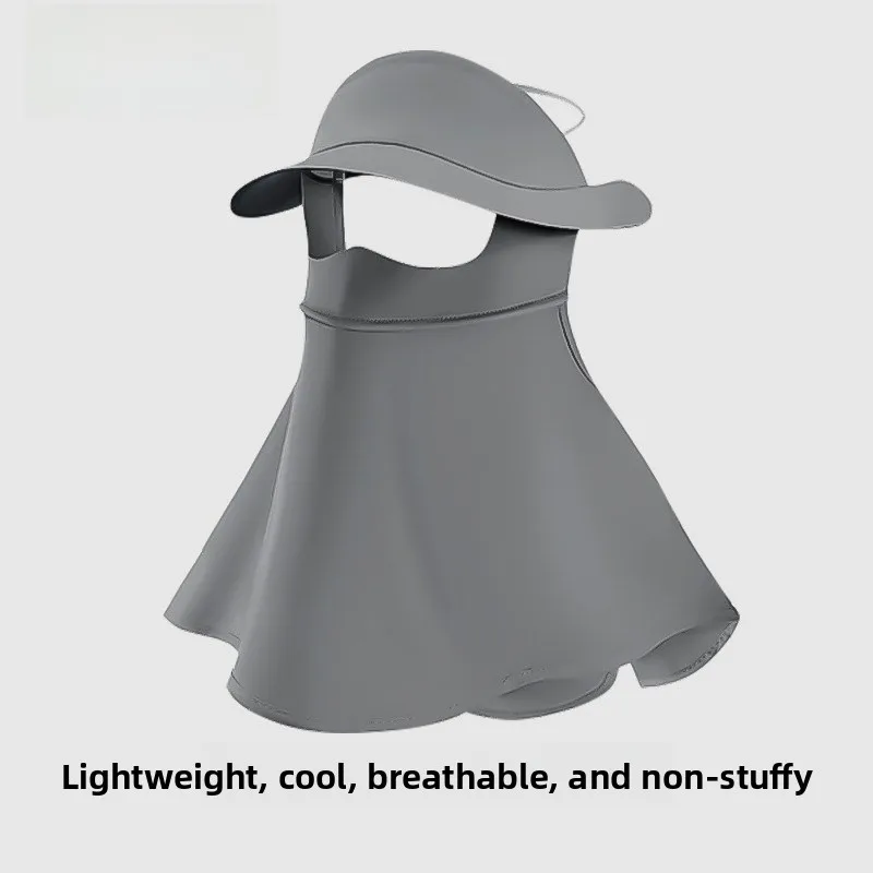 masque-de-protection-solaire-integral-respirant-pour-l'ete-casquette-de-peche-d'exterieur-a-large-bord-couvre-visage-anti-rayons-ultraviolets