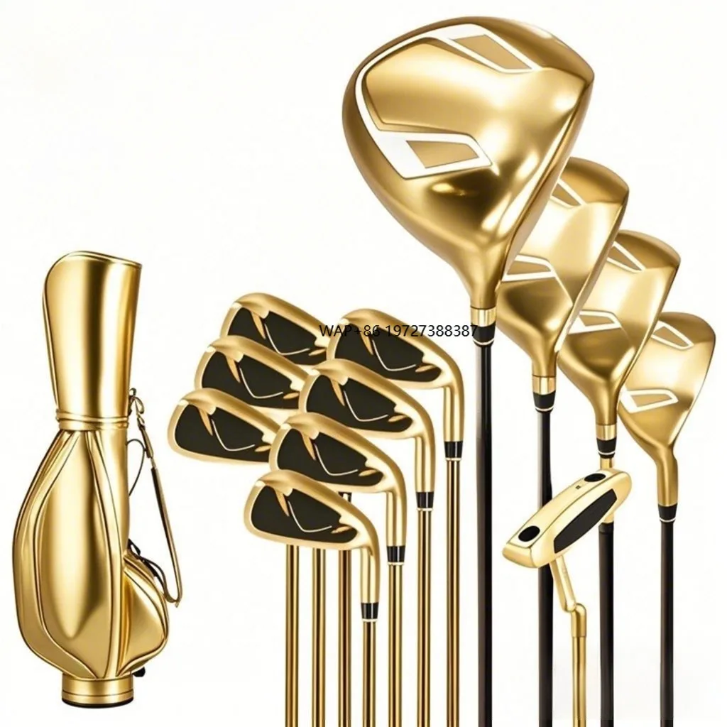 High Quality Custom Forged Golf Clubs Set Complete Left Hand Milled Graphite & Steel Shaft Universal Putter Head Golf Irons Men