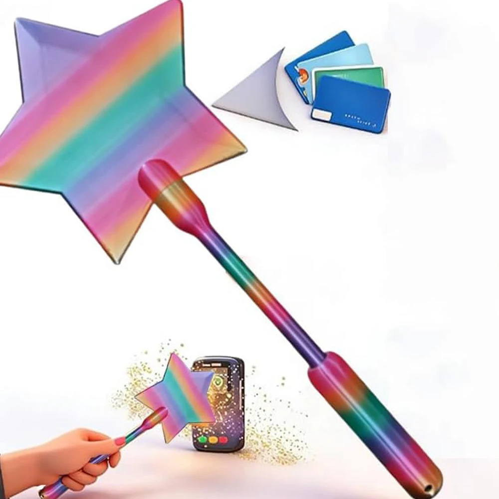 Fairy Pay Wand,Magic Wand Credit Card Holder Tap to Payment Holder