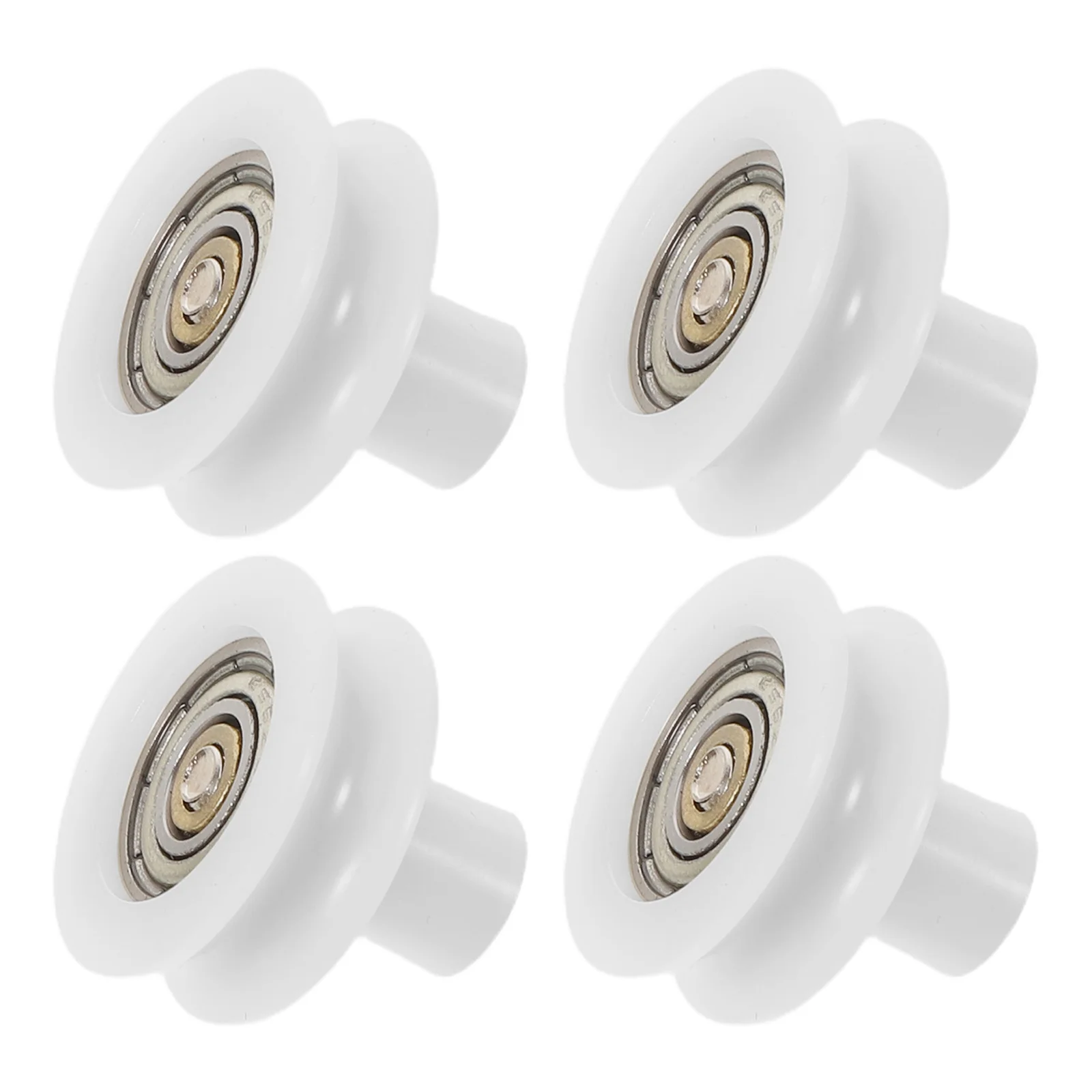

4pcs Bathroom Glass Door Wheel Rollers Smooth Sliding Shower Door Replacement Kit For Waterproof Modern Shower Room