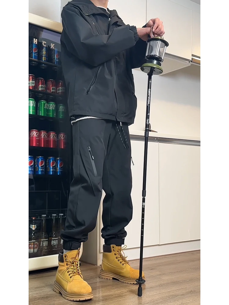 Northeast Men's Winter Fce Lined Soft ell Work Trousers Windproof Waterproof Ski Pants Adjustable Cuff Cold Proof