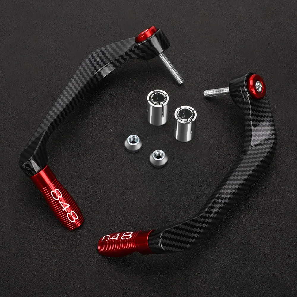 For Ducati 848 EVO 848EVO All Years Motorcycle Accessories 7/8" 22mm Handlebar Grips Guard Brake Clutch Levers Guard Protector - Image 6