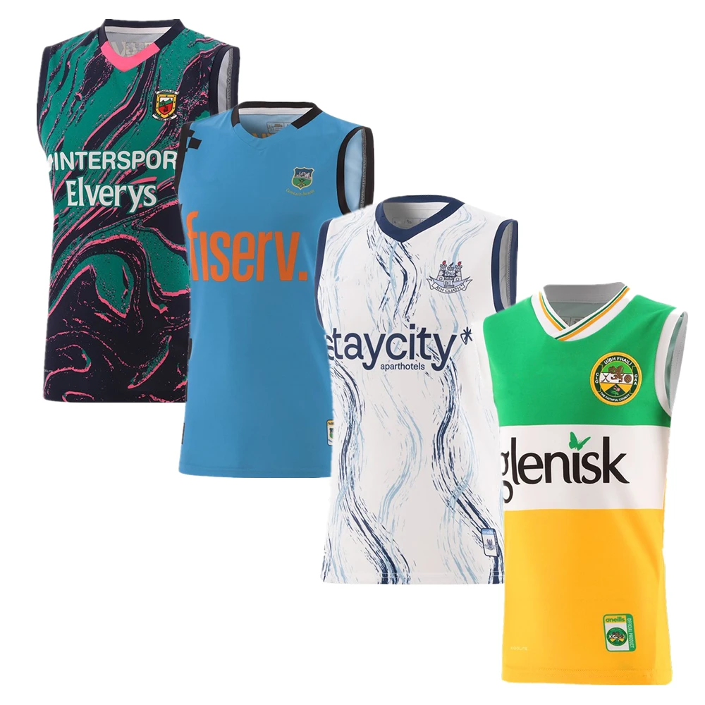 2024 GAA vest Kilkenny Antrim Down Tipperary Wexford Tyrone Offaly Dublin Donegal Derry Kerry Ireland gaa singlet