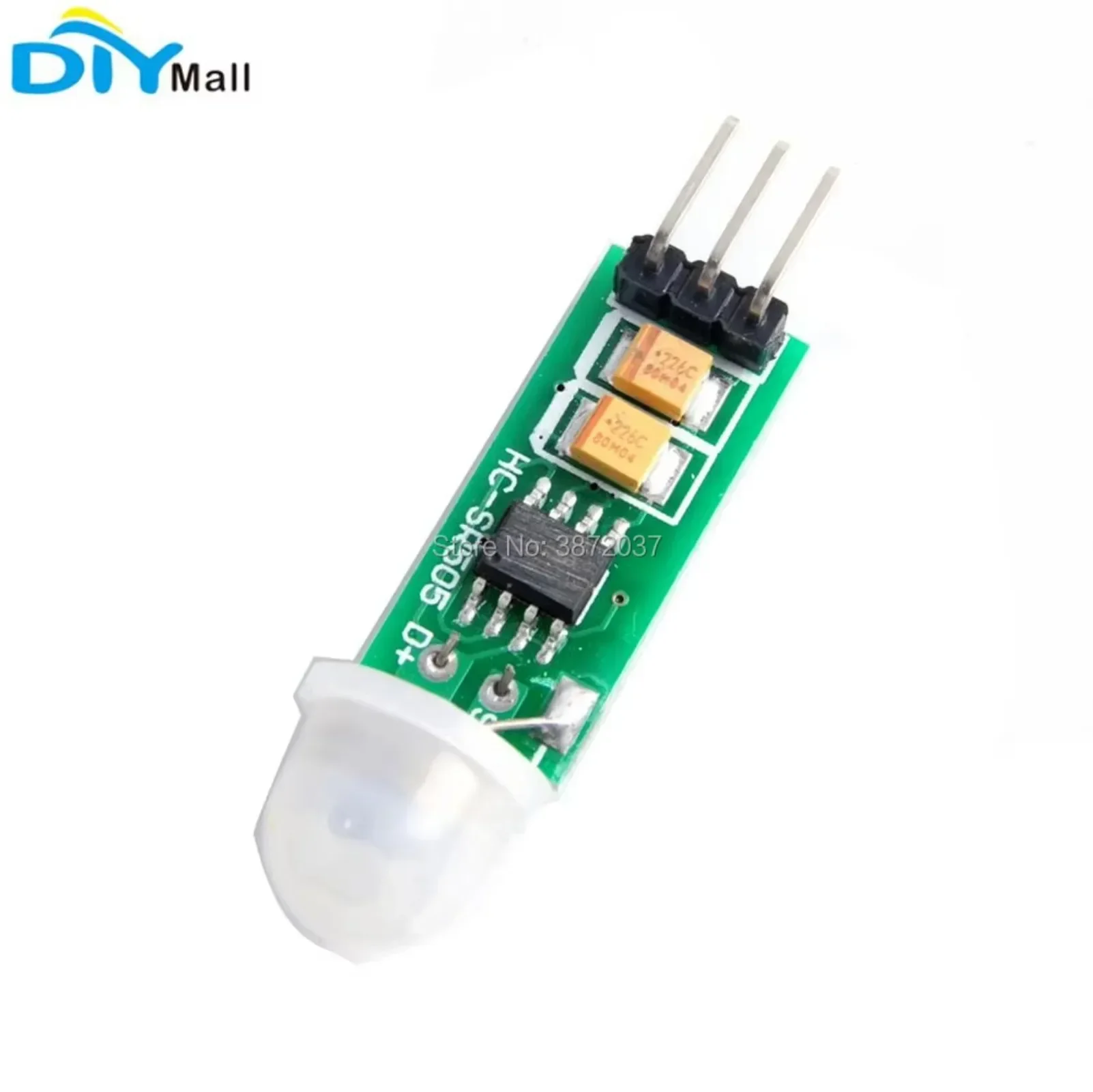 

10 шт. модулей инфракрасного пироэлектрического датчика движения HC-SR505 для обнаружения человека, идеально подходят для DIY-проектов и систем безопасности
