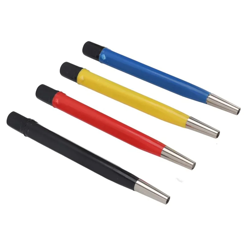 AB47-4Pcs Watch Rust Cleaning Pen Scratch Brush Pen Set Portable Fiberglass Nylon Steel Brass For Electrical Circuit Boards
