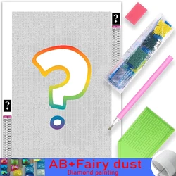 5D Mystery 120 Colors AB Fairy Dust Diamond Painting Surprise Gift Random Picture Mysterious Diamond Embroidery DIY Home Decor