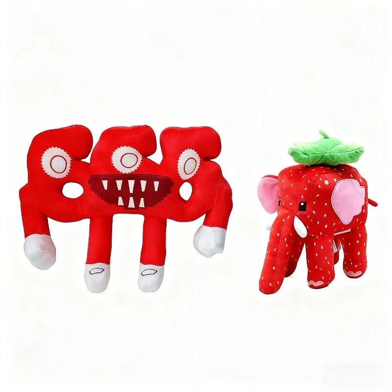 Queda roubar um cérebro jogo dos desenhos animados brinquedo de pelúcia macio recheado anime figuras quarto ornamentos decorativos brinquedo de pelúcia boneca para crianças presentes