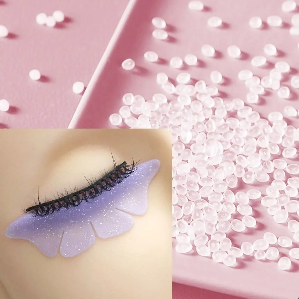 1 par de almohadillas permanentes de pestañas de silicona, almohadillas para levantar pestañas en forma de brillo, extensión de pestañas reutilizable, cuñas de pestañas, herramienta de maquillaje para mujeres