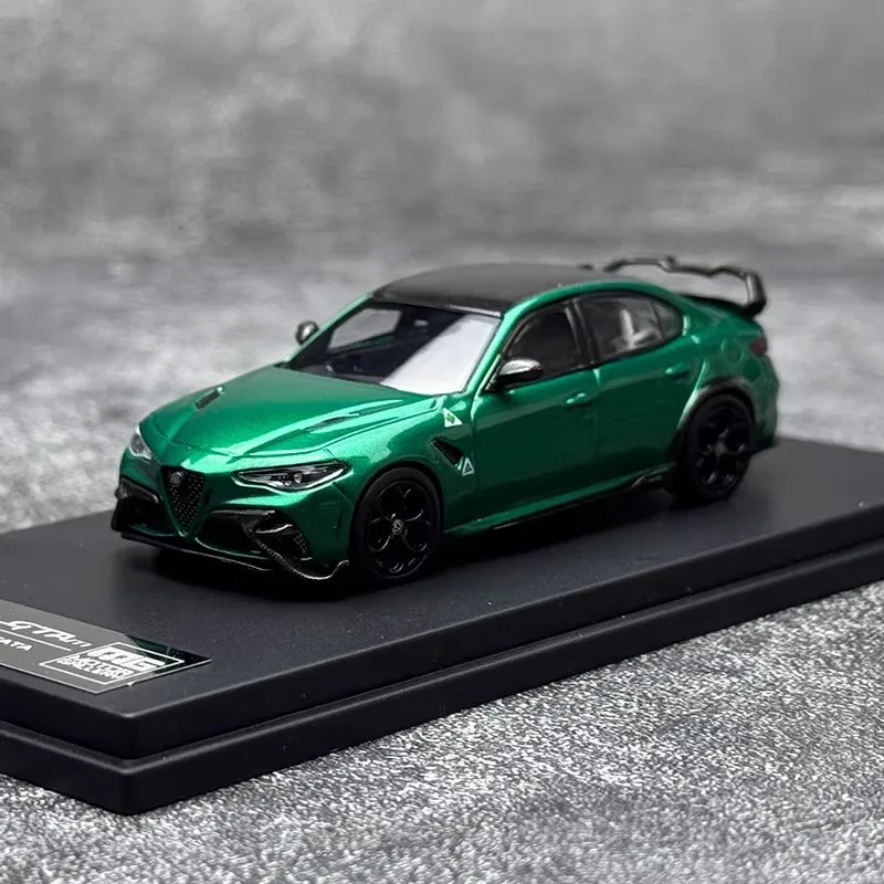 GALERIA MOTYWÓW MG 1/64 Alfa Romeo GTAm Model Samochodu Odlewany ze Stopu, Dekoracja Pokoju, Model Symulacyjny, Kolekcja Samochodów, Prezent Urodzinowy dla Chłopca