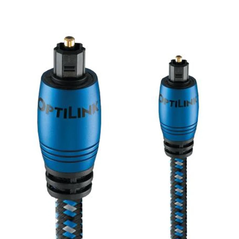 

OptiLink-5 Toslink Digital Fiber Optic Line Digital Audio Cable Square Port Decoding Line