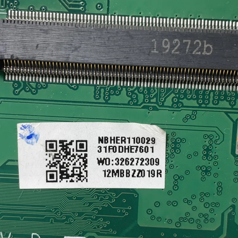 

For Acer A314-21 A315-21 Mainboard DA0ZASMB8D2 With A6-9220E CPU NBHER11002 Laptop Motherboard 100% Full Tested Working Well