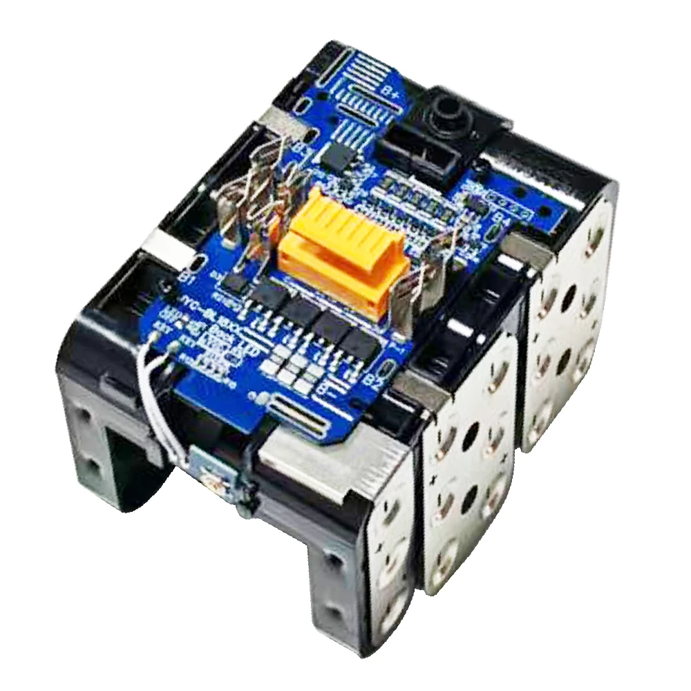 Lithium Ion Battery BMS Balance Charging PCB Charging Protection Board For Makita 18V BL1830 BL1815 LXT400 LED Battery Status image 3