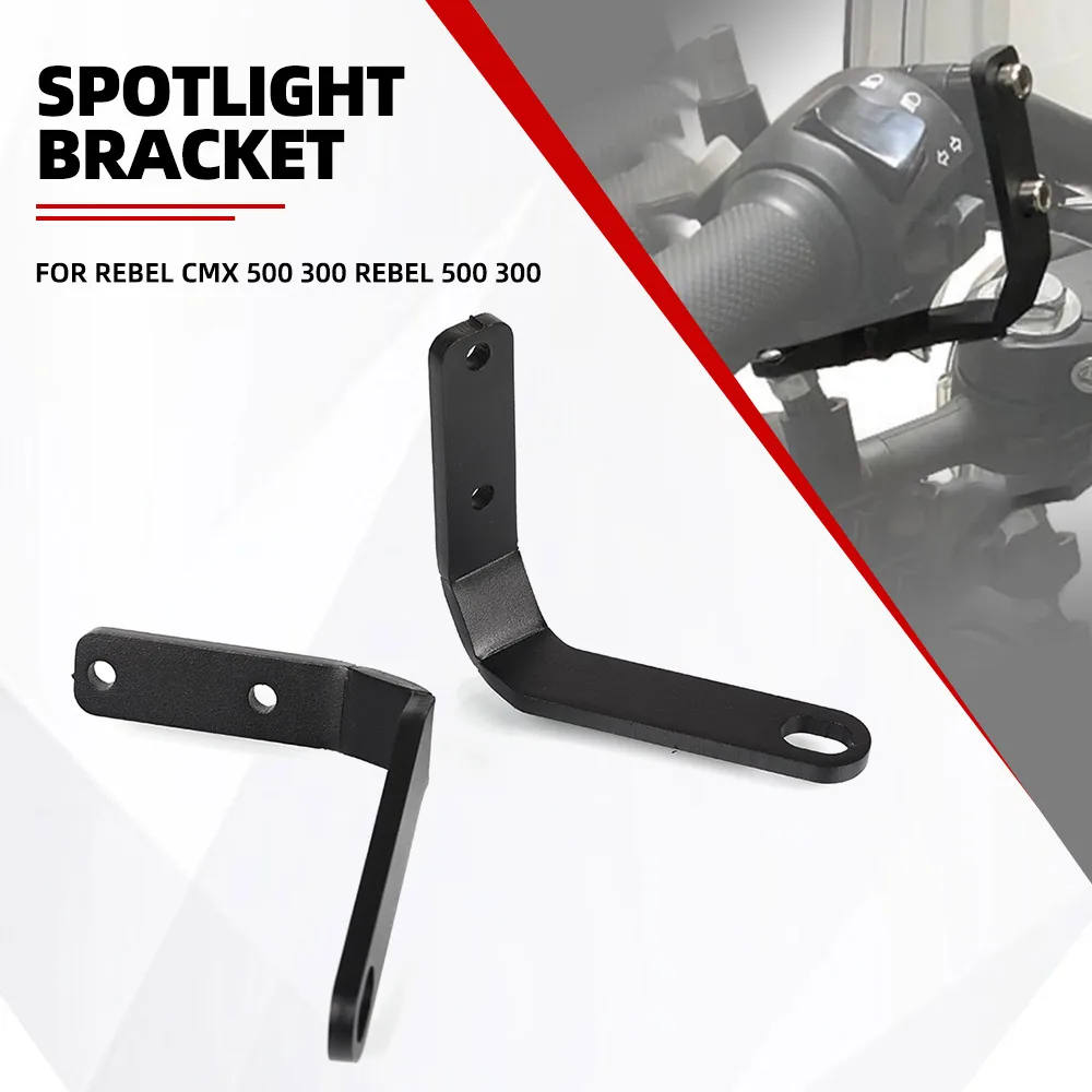 

Руль мотоцикла, противотуманные фары, светодиодный кронштейн, держатель вспомогательного фонаря, поддержка HONDA Rebel CMX 500 300 Rebel 500 300, аксессуары