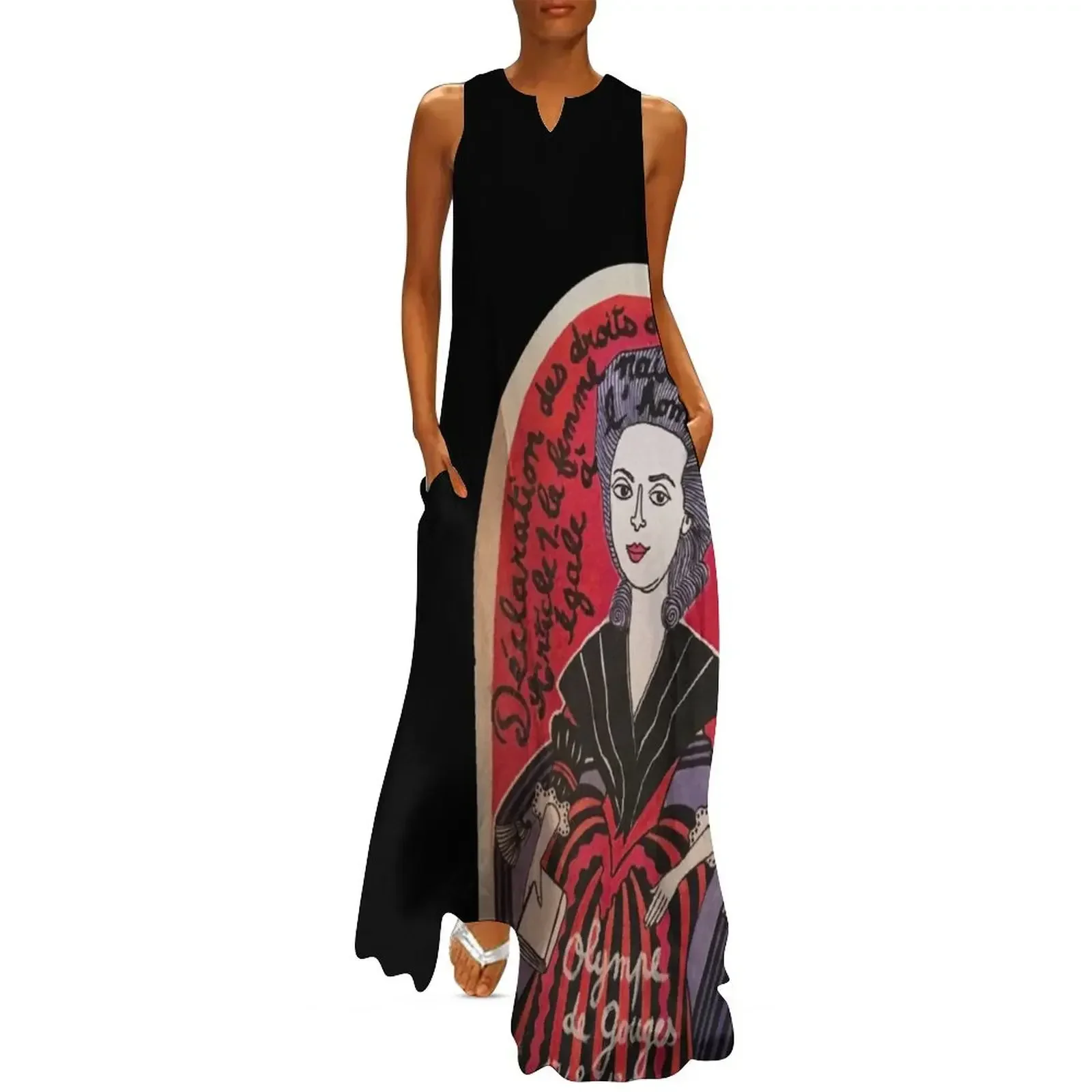 

Olympe de Gouges street art Long Dress Womens dresses cute dress summer dress women 2025 for women summer