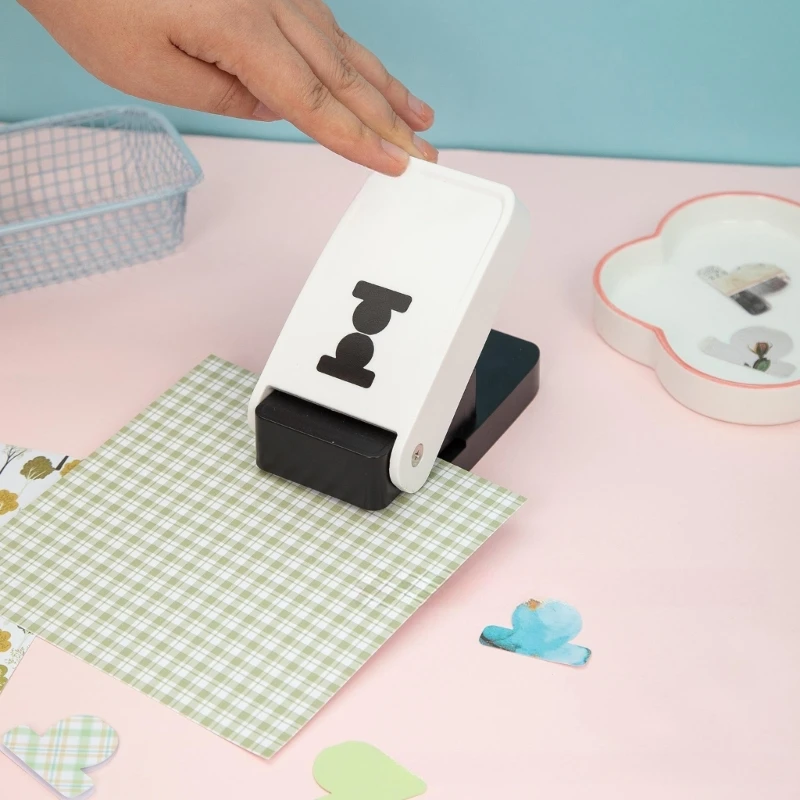 Ручной перфоратор для папок с вкладками, дырокол для указателей, этикеток и страниц-разделителей, поделки, удобные для детей