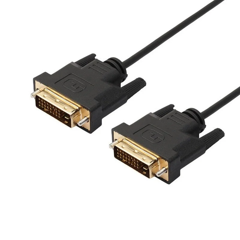 DVI Cable -D to  24+1 Male   / Female Dual Link  Monir  for PC HDTV Porjecr 0.5M