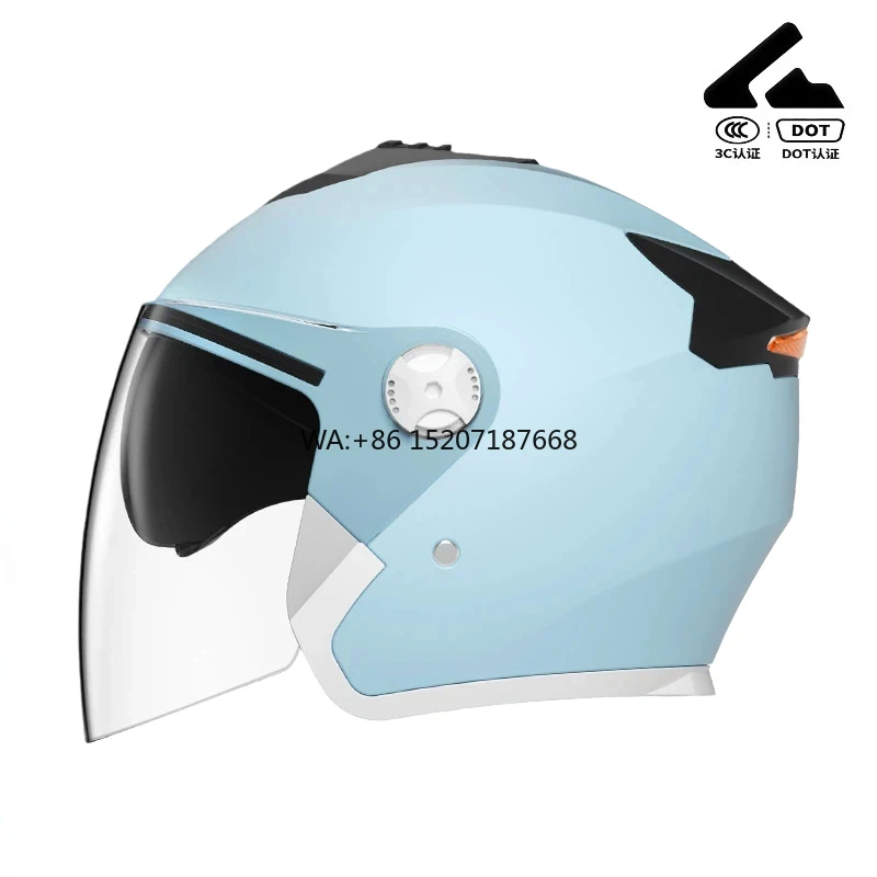 

Прочный ABS с открытым лицом, новый электрический автомобиль, половина лица, мотоцикл, материал ABS, безопасность