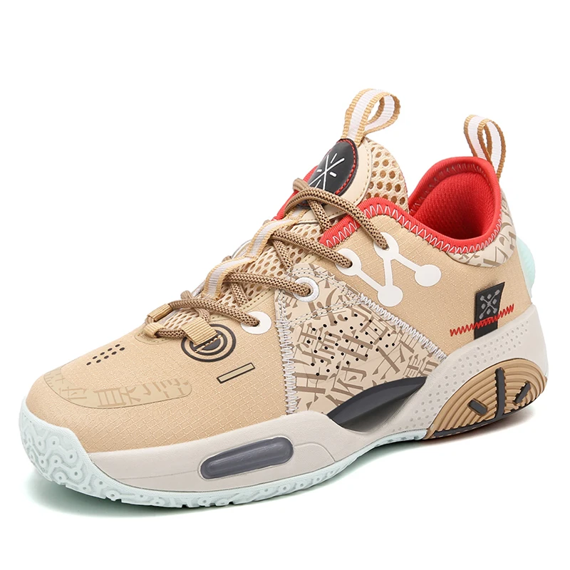 รองเท้าบาสเก็ตบอลรุ่นใหม่ - รองเท้าผ้าใบอเนกประสงค์ที่สวมใส่สบายสำหรับทุกเพศ เหมาะสำหรับกีฬาบาสเก็ตบอล กีฬากลางแจ้ง และการสวมใส่เพื่อการพักผ่อน