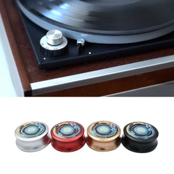 Record Turntables Weight Stabilizer LP Vinyl Black Clamp Aluminum Metal Player Accessories