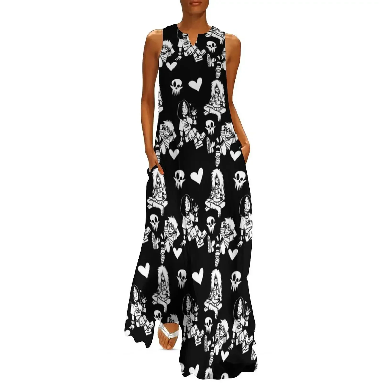 

Cutes Pattern Long Dress summer dress daily ladies dresses for special occasion clothing women summer 2025 Dress