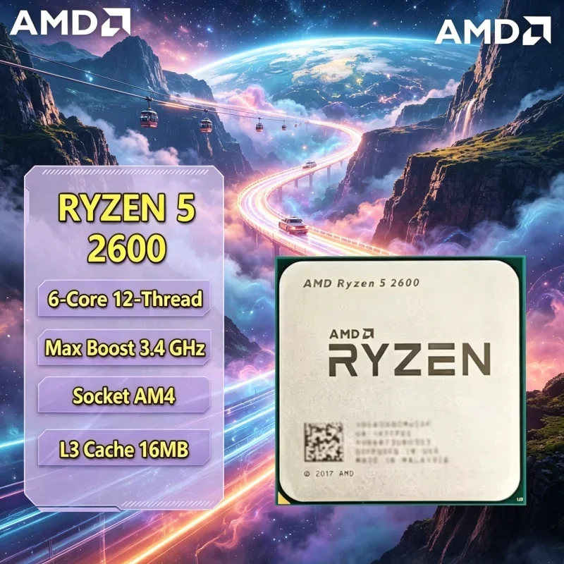 nuovo-arrivo-2026-amd-ryzen-5-2600-a-basso-consumo-6-core-12-thread-39ghz-am4-65w-ddr4-cpu-desktop-gaming-senza-dissipatore