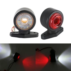 2PCS 24v Side Marker Light Truck Marker Lamp 12V Truck Side Marker Lights Trailer Lighting Truck Outline Marker LED per Side