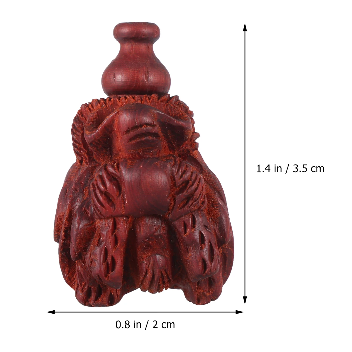 

Buddha Head Pendant Charm Necklace Jewelry Making Pendants Wooden Rosewood Keychain Dragon DIY Charms