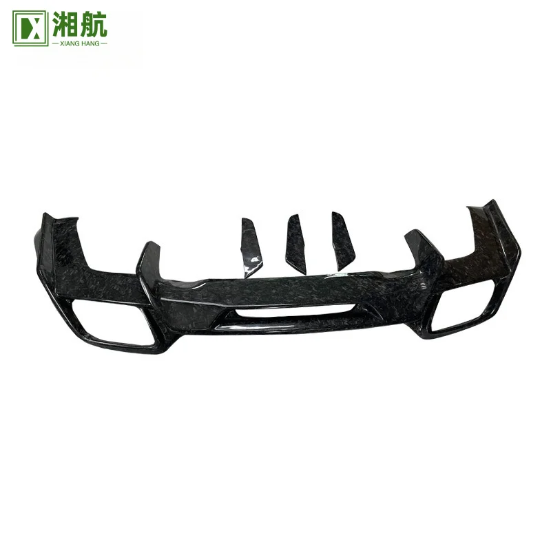 Suitable for 2016-2017 Mercedes-Benz AMG GT R Carbon Fiber Forged Texture Rear Lip Spoiler