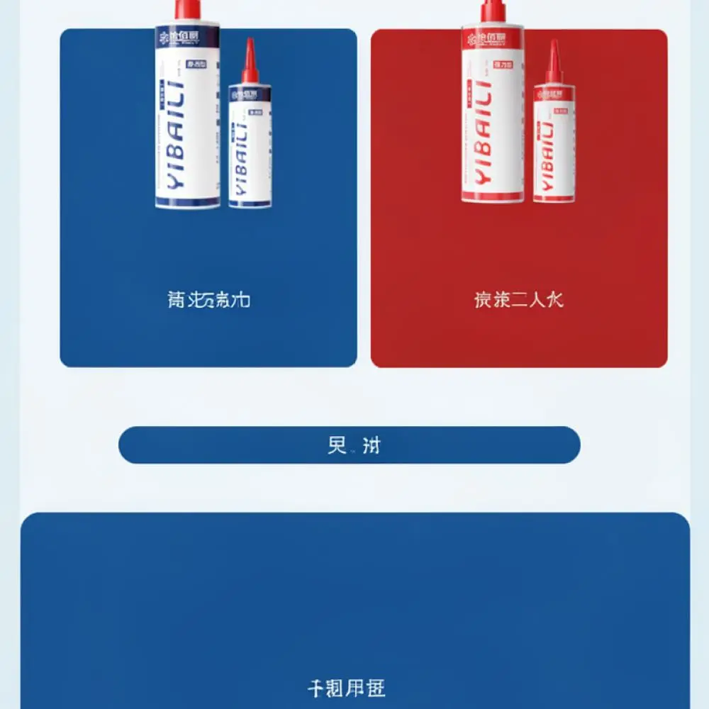 Tile Adhesive Agent Strong Repair Glue For Yibaili Ceramic Flooring Crack Fixer Permeable Bonding Strength Home Improvement