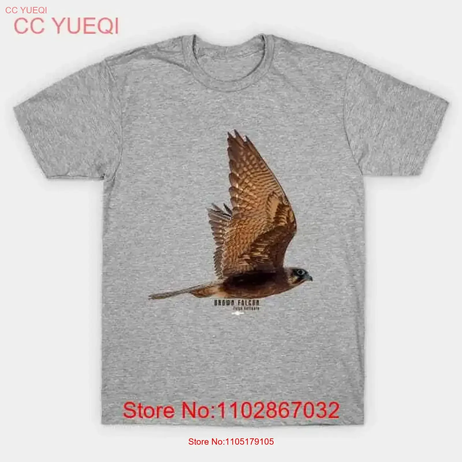 Brown Falcon_01C Made in Australia T Shirt S 5XL vintage Washed homme Slightly fashion Soft streetwear designer clothes