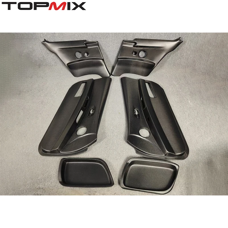 For BMW 3 Series E92/E93 M3 2007-2013 Exact Fit Carbon Fiber Inner Door Panel