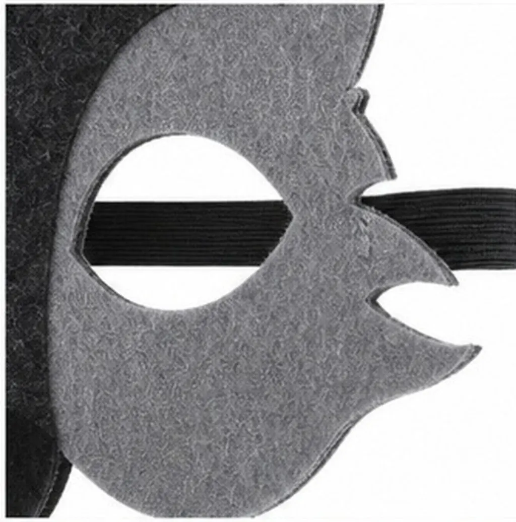10Pcs Cartoon Animal Wolf Masks Soft Felt Half Face Kids Masquerade Mask Kids Party Dress Up Halloween Role Play Supplies