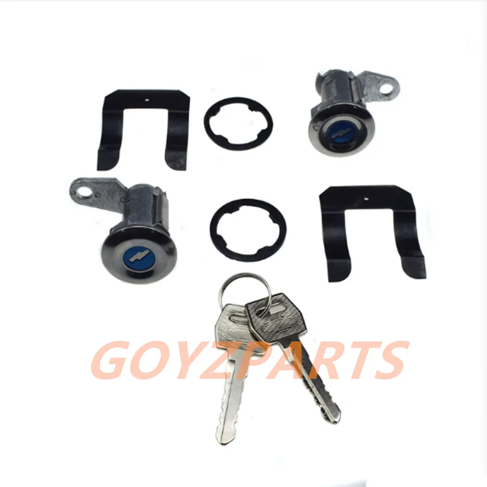 

Door Lock Cylinder Set with 2 Keys For Ford E-150 250 350 Econoline Mercury Mustang Custom F100 F150 F250 F350 Car Part 5070001