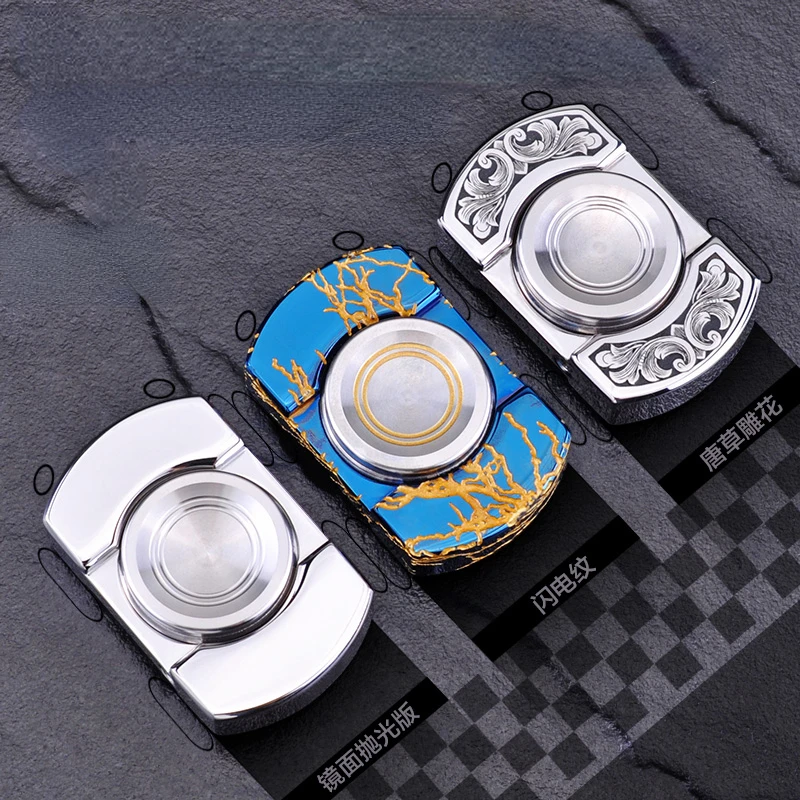 

Fingertip gyroscope hand spinner EDC office decompression and decompression artifact adult metal toy boy gift