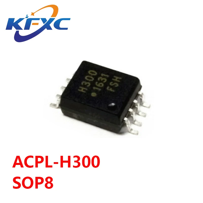 

HCPL-H300 ACPL-H300 Screen printing: H300 optocoupler patch SOP8 optocoupler H300