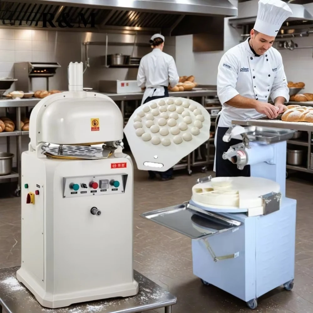Small Pizza Cylinder Dough Forming Machine Roll Forming Divider and Rolling Machine