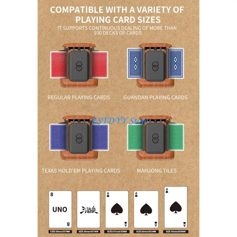 G6DE Universals Shuffling Device Low Noise High Speeds Automatic Shufflers