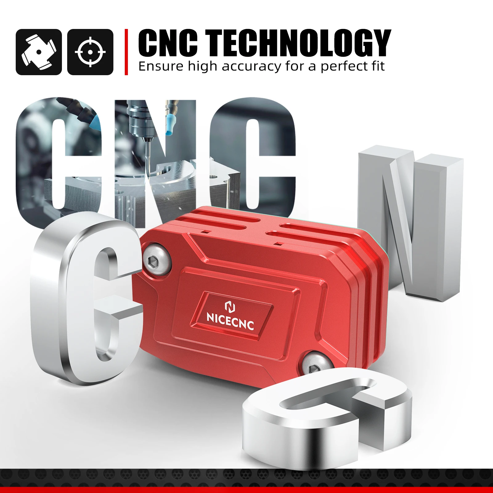 NICECNC ل بيتا X-Trainer 300 RR 300 RR250 RR RR-S 350 390 430 500 2015-2024 دواسة فرامل خزان اسطوانة كوب خزان زيت سائل