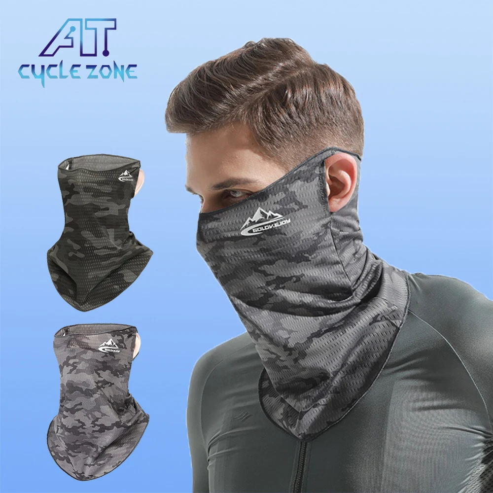 UV Protection Cycling Mask Men's Women's Outdoor Sport Windproof Scarf Anti-Sweat Cycling Bicycle MTB Breathable Head Wrap Mask