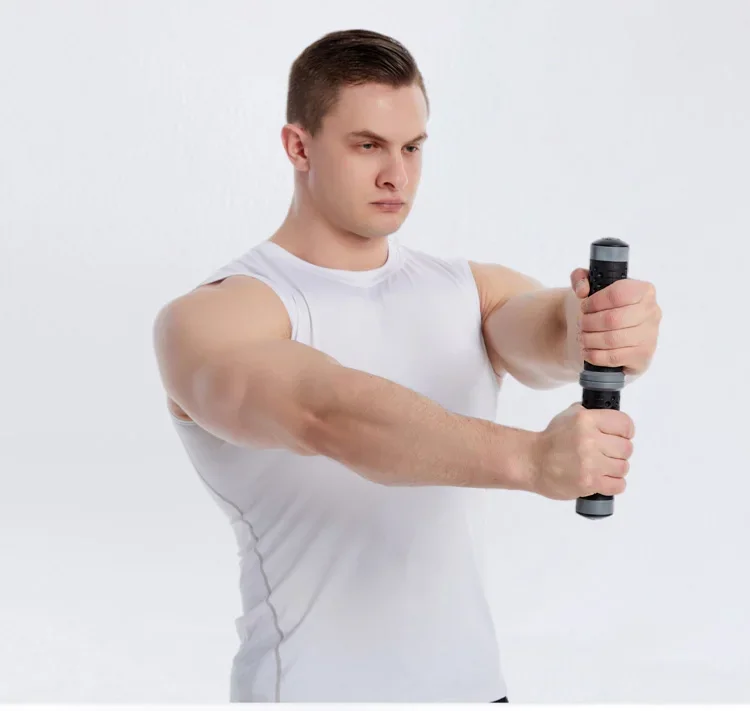 Torsion Bar For Improving Grip Strength Forearm Muscle Exerciser Arm Wrestling Handle Chest Muscle Training Rotator