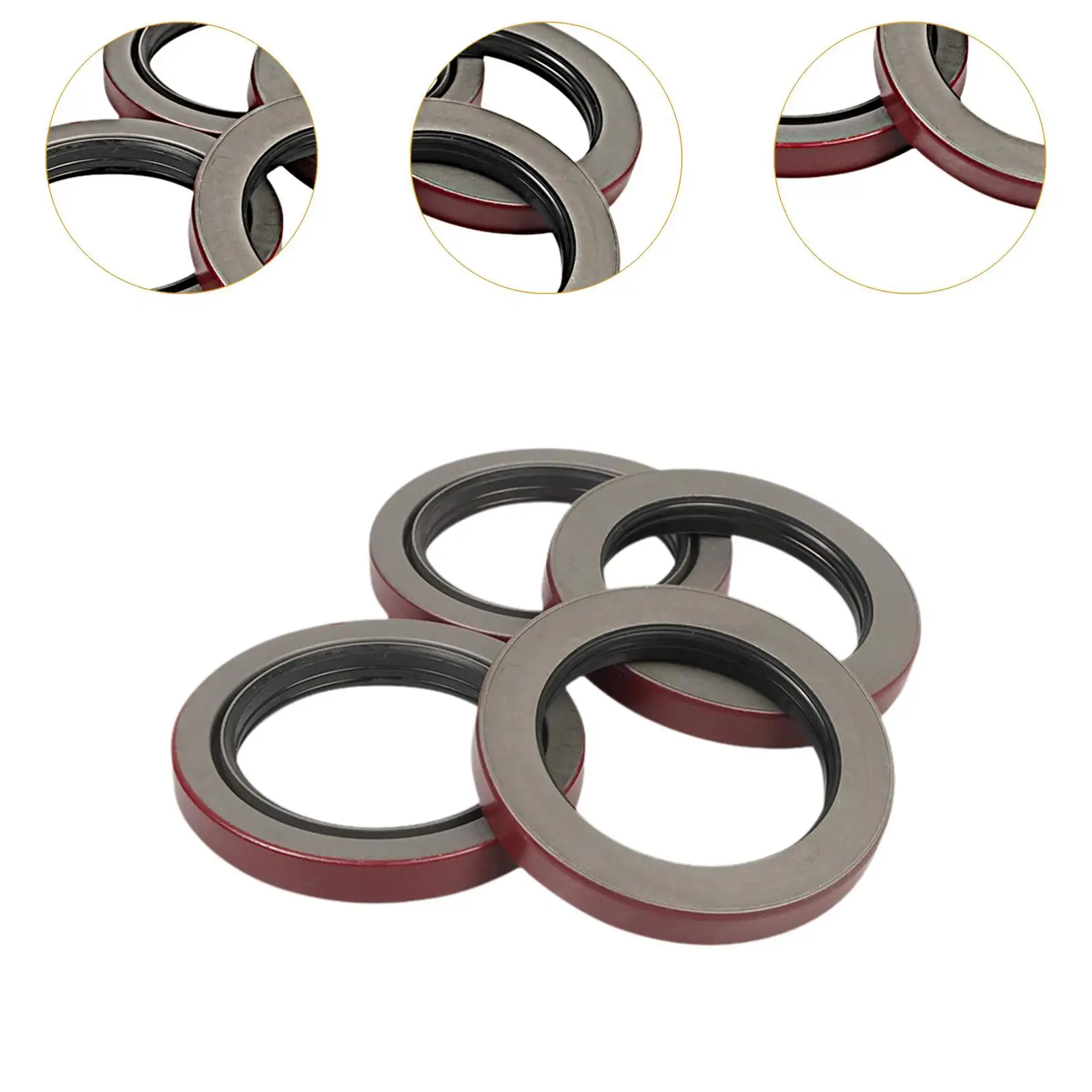 

Quality Trailer Hub Wheel Grease Seal Double Lip Spindle Bearing Accessory for Boat Brake Assemblies