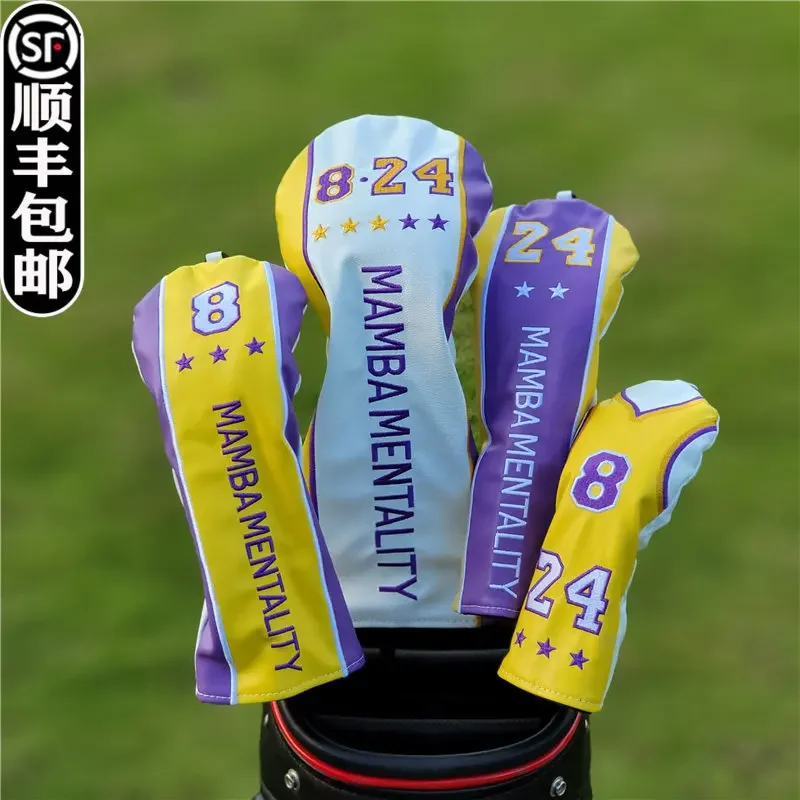 Customized version, Mamba spirit, golf wooden club cover, ball head cover, cap cover, club protective cover