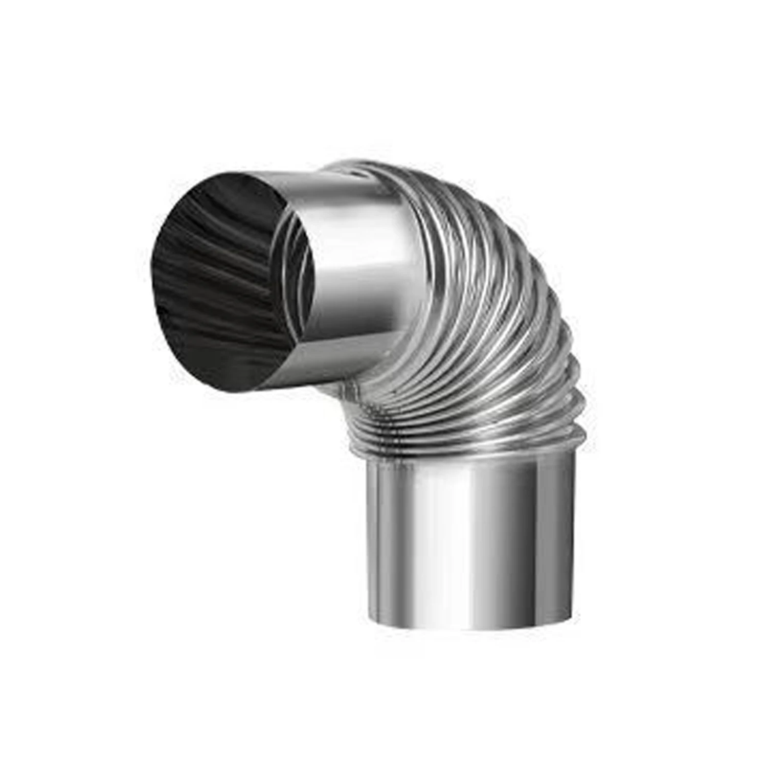 Stove Flue Steel Flue Pipe 90 Degree Elbow Rain Cap Pipes Chimney Liner Flue For Stove Heater Exhaust Pipe 50/60/70/80mm