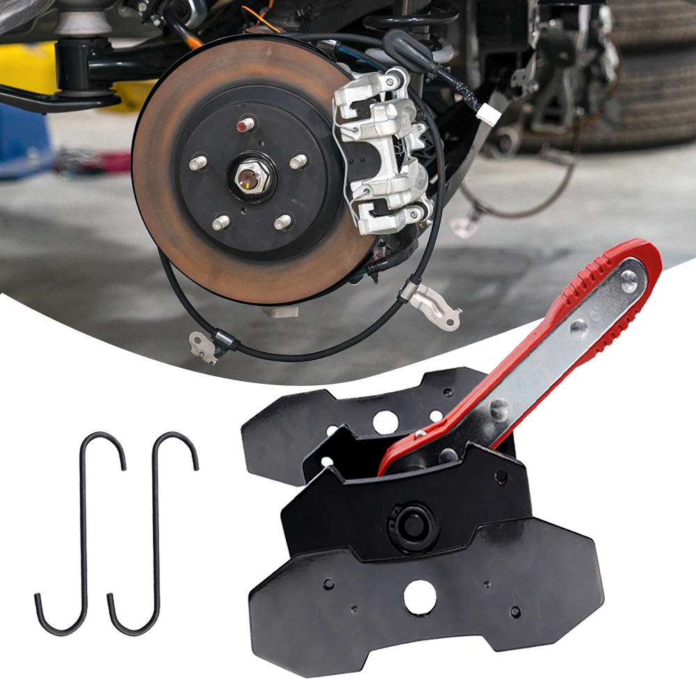 

Car Ratchet Brake Piston Caliper Spreader Steel Press Single Twin Quad Pistons Install Tool with Hook Car Wheel Piston Spreader