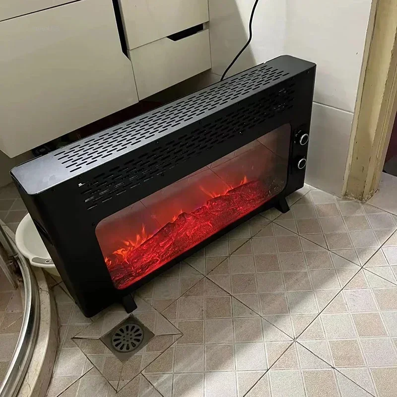 

Обогреватель 3D моделирование пламени камин обогреватель бытовой энергосберегающий спальня офис зимняя теплая воздуходувка t