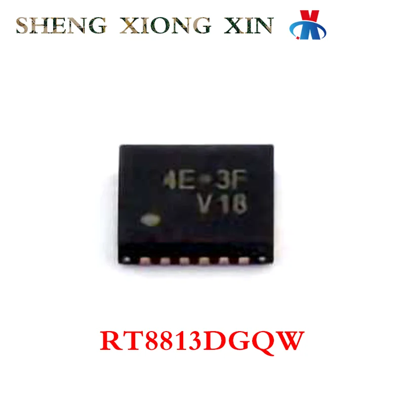 5 Stks/partij 100% Nieuwe Rt8813dgqw QFN-24 Schakelende Voeding Chip Rt8813 8813 Geïntegreerde Schakeling