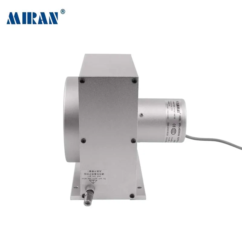 MIRAN MPS-L 4000mm-20000mm Draw Wire Sensor  AB Phase or ABZ Phase Output   Potentiometer Transducer
